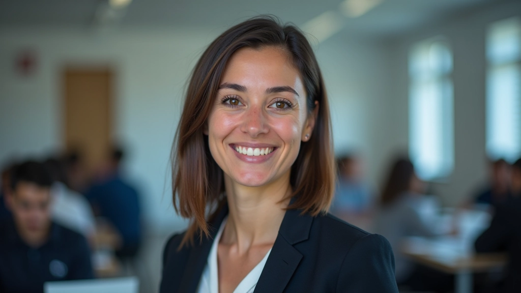 STEM program koordinatörü, gençlere rehberlik ediyor